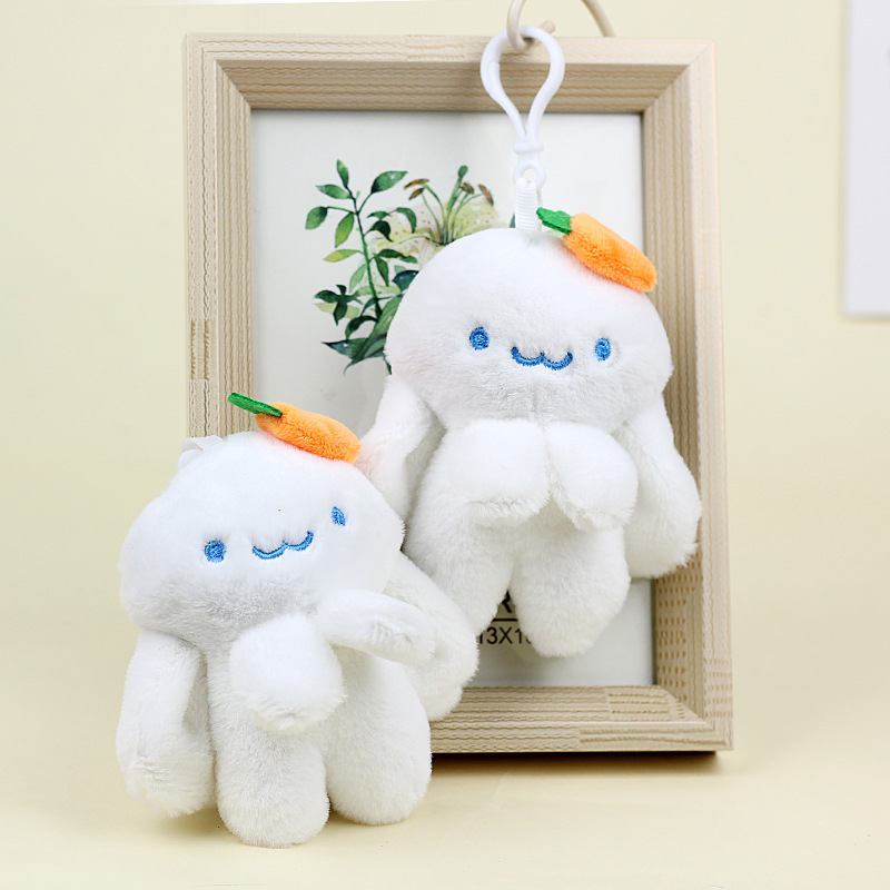 Creative cartoon octopus plush toy rabbit doll bag keychain pendant octopus doll doll