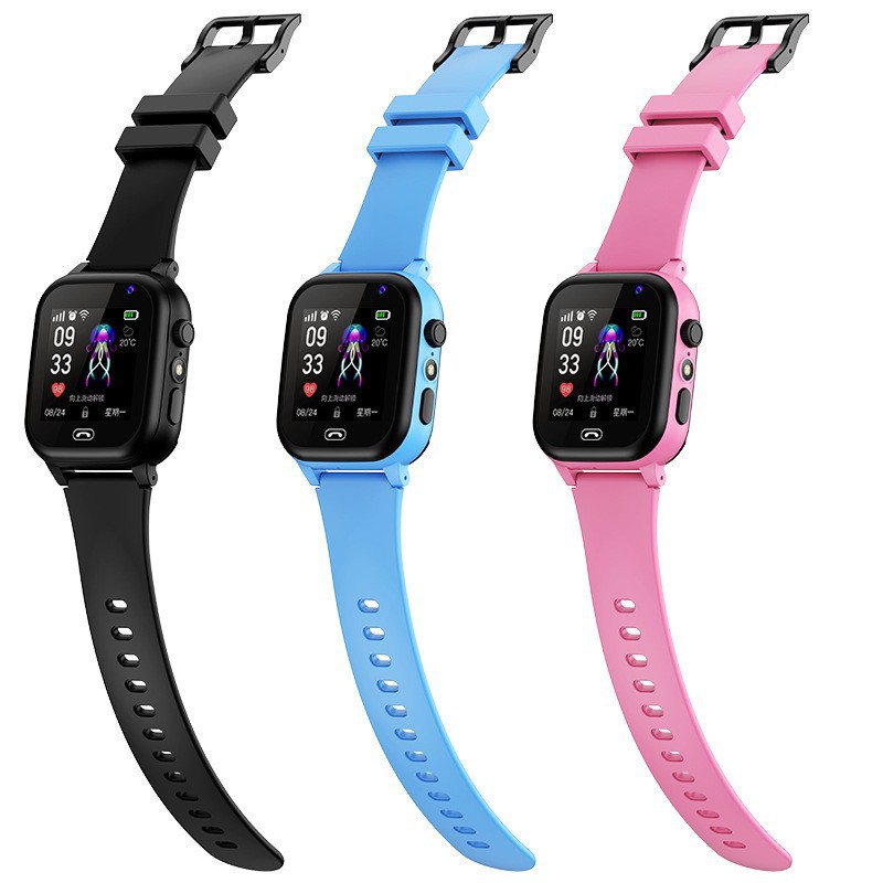 Cross-border Q15 waterproof children's smart phone positioning micro chat camera flashlight 5 generation Z6 multi-language switching watch