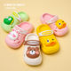 Fawn Millie Summer Cute Cartoon Slippers Little Bear Outdoor Hole Shoes Boys and Girls Soft Sole Children's Sandals