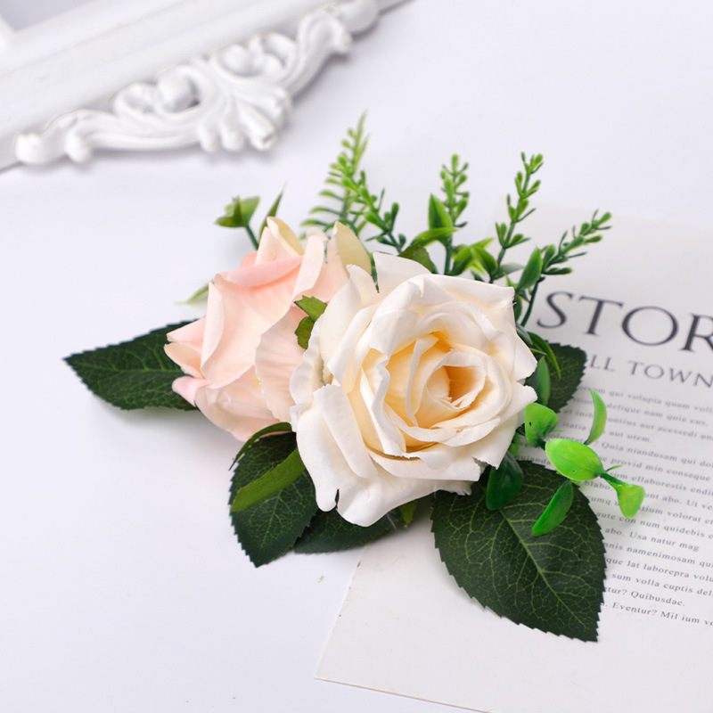 New simulation cake decorative flower artificial birthday cake flower arrangement rose wedding cake card creative simulation