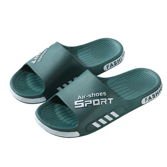Large size slippers men's summer trend outdoor indoor home wear-resistant Korean version of non-slip slippers women Wholesale