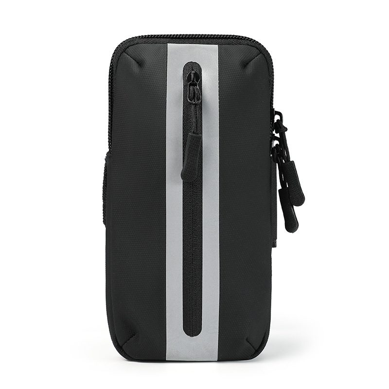 Running Mobile Phone Arm Bag Men's and Women's Universal Arm Bag Outdoor Sports Mobile Phone Arm Cover Wrist Bag Waterproof Hair Replaceable