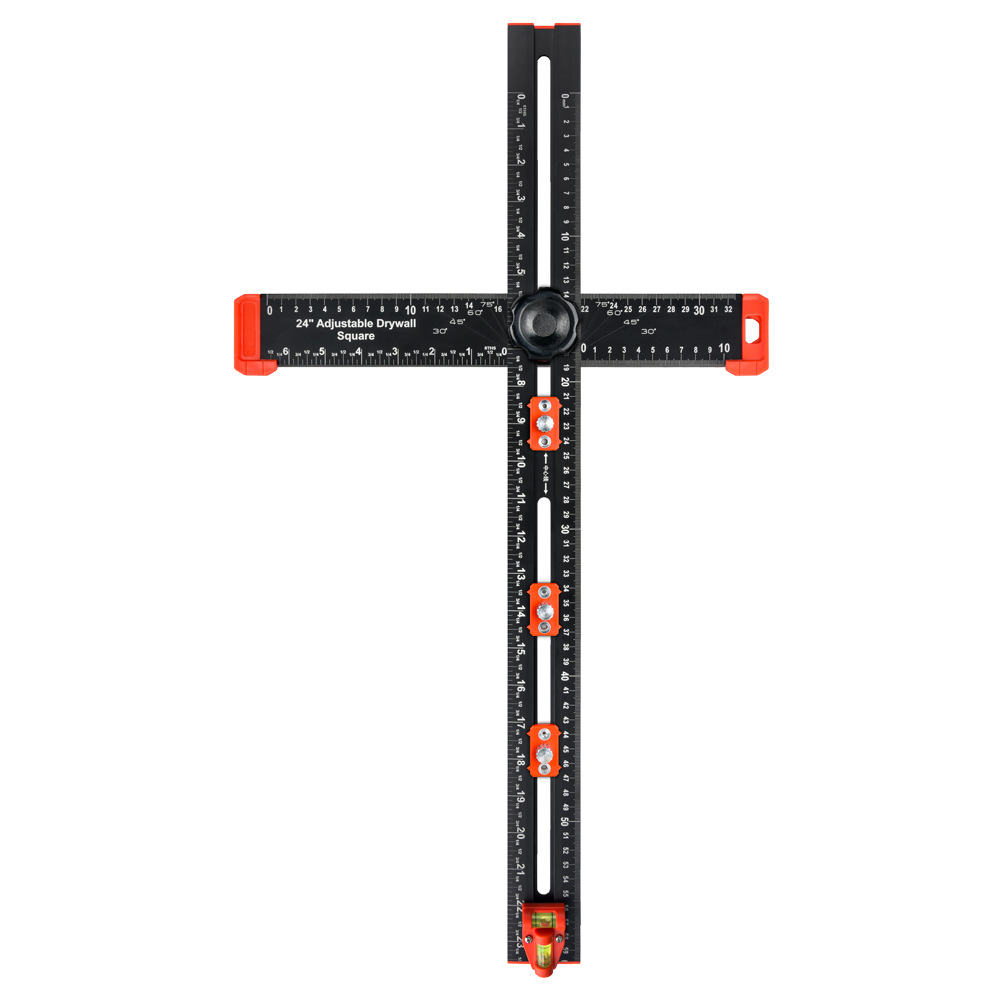Woodworking Multifunctional T-Ruler Two-in-One Drilling Positioning Ruler Multifunctional Angle Ruler T-Ruler Drilling Positioning Ruler
