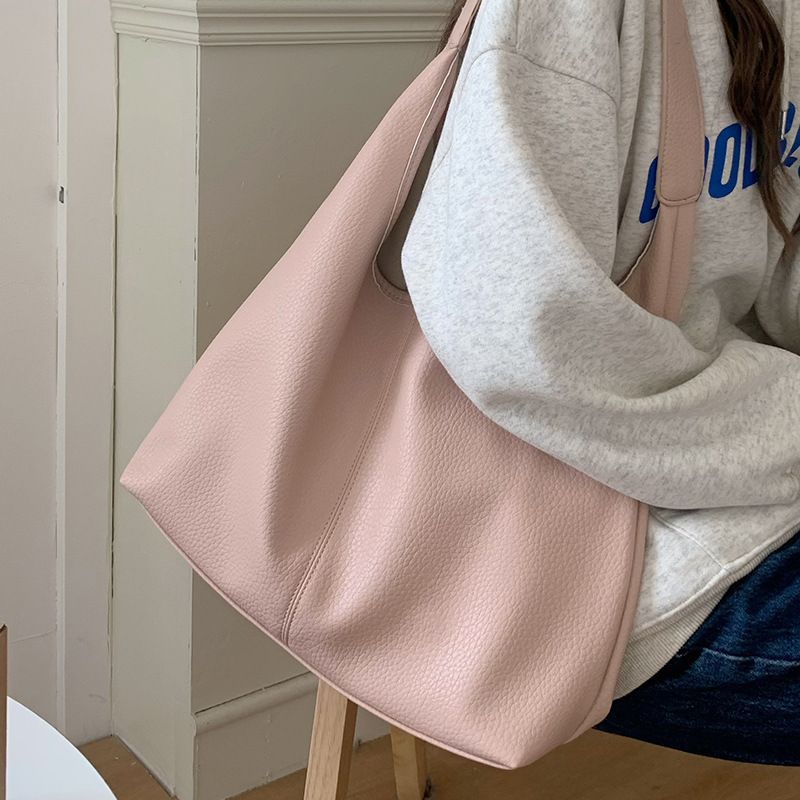 Underarm bag women's summer new trendy Korean version tote bag student class large capacity shoulder bag commuter bag