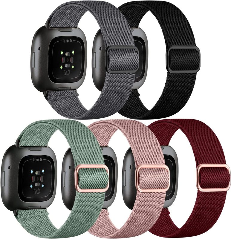 Fitbit Sense/sense2/versa 3/4 弾性時計ストラップ Versa2 ラージバックル時計バンドデジタルコンピュータ/スマートストラップ/スマートバンド|undefined