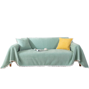 ins Sofa Cover Cloth Sofa Towel Full Cover Universal Sofa Cover Winter Sofa Cushion Anti-cat-scratch Four Seasons Universal
