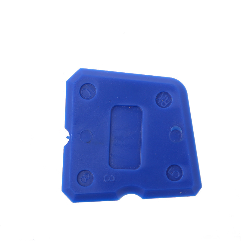 Rubber scraping board multifunctional trimming glue scraping artifact edge closing triangle silicone scraper blade glass glue beauty sewing glue applicator