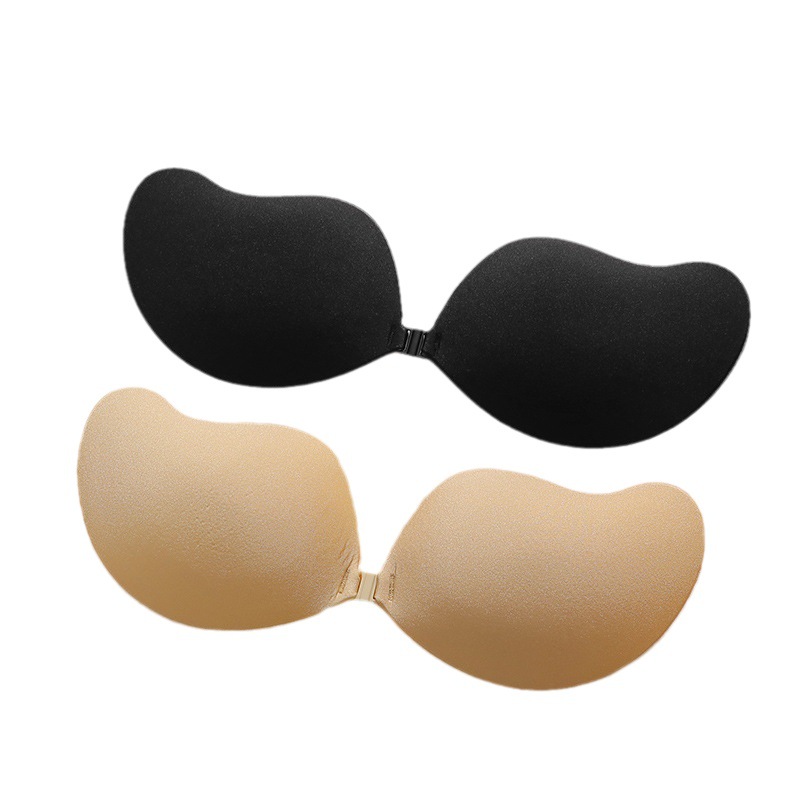 Chest-flattering Mango Cup chest stickers sexy wireless invisible bra bridal wedding dress thin gathered chest stickers in stock wholesale