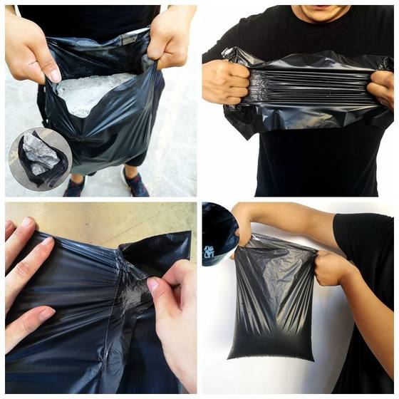 White express bag thickened color packing bag SF logistics express packaging bag printing express bag