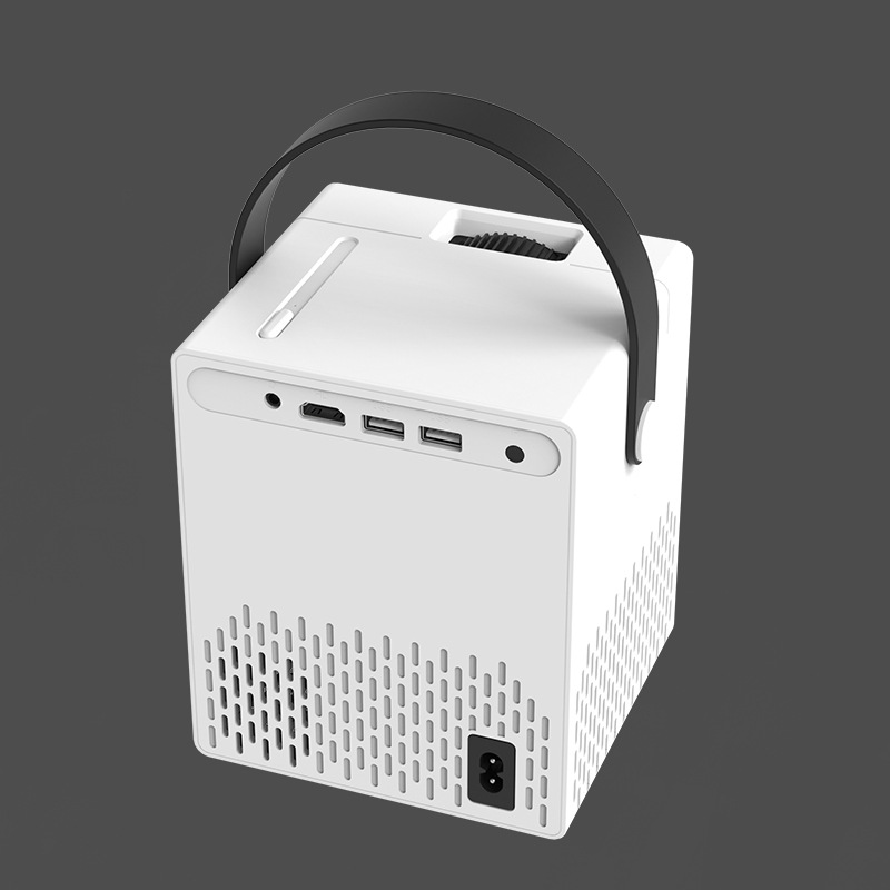 Cross-border dedicated T9 new R & D HD portable home projector indoor mobile phone same screen smart projector