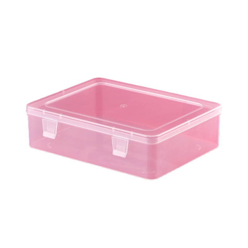 長方形のプラスチックの箱はふたをひっくり返して部品の箱の大きいサイズの製品の包装箱のツールのおもちゃの収納箱のプラスチックの箱を覆います。|undefined