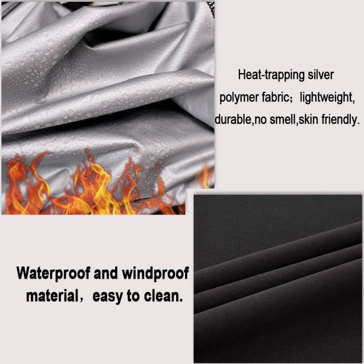 Sweat-breaking clothes men's pullover top sweat-reducing body weight-reducing sweat-breaking clothes plus size plus size sports running workout clothes sweat-wicking