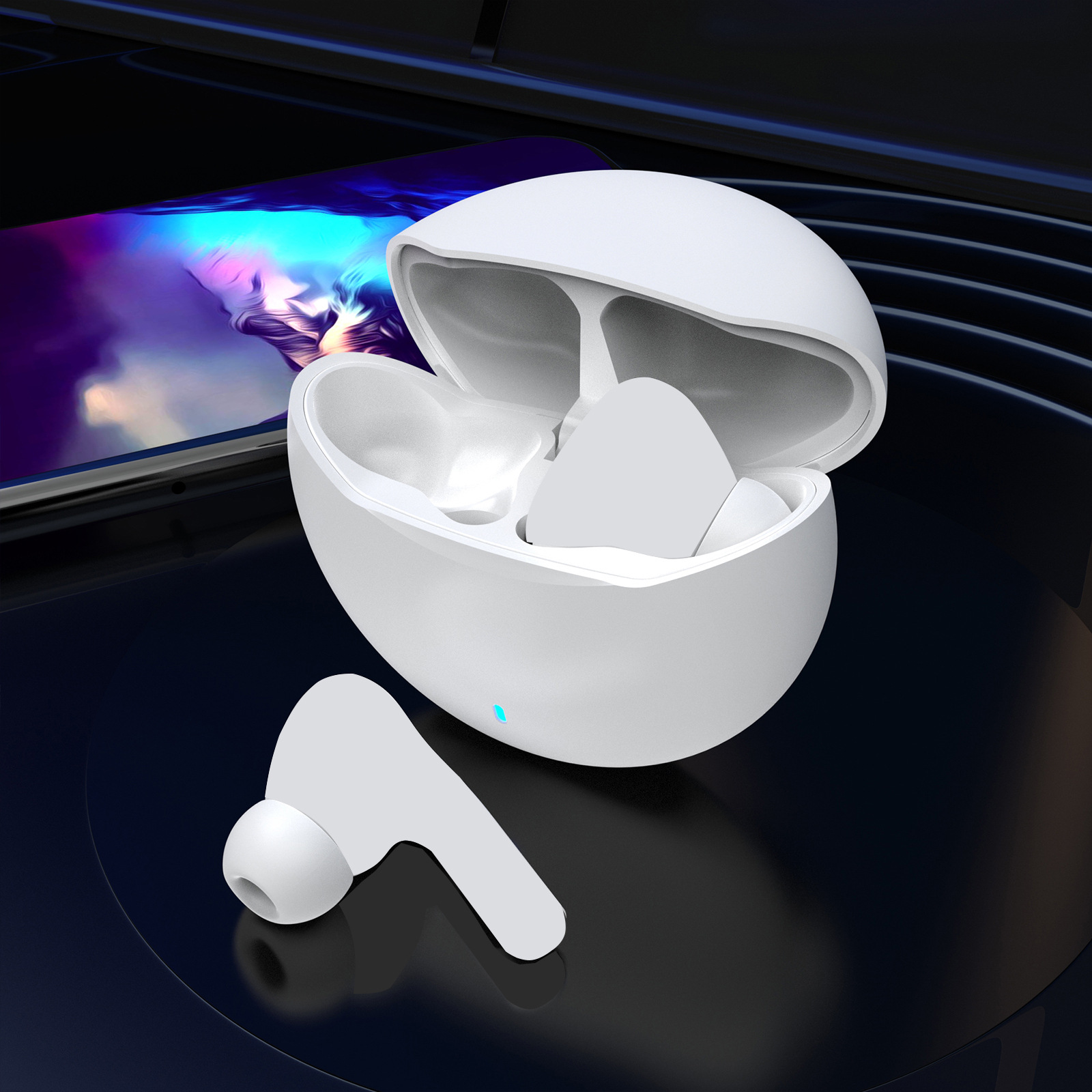Новая трансграничная Bluetooth-гарнитура TWS Macaron ProMax матовая цветная Беспроводная Bluetooth-гарнитура Pro 6