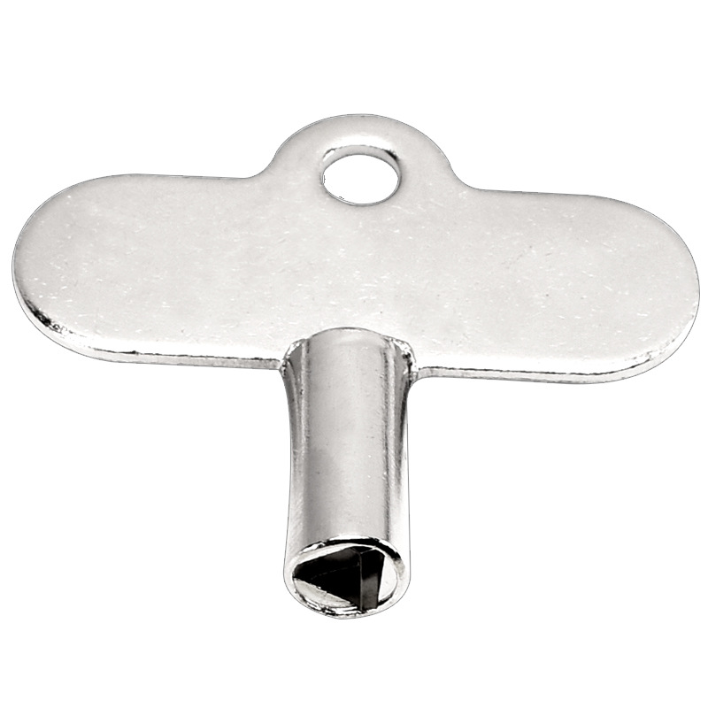 Tap water meter front valve key gate valve inner triangular wrench screwdriver heating lock valve water valve anti-theft switch