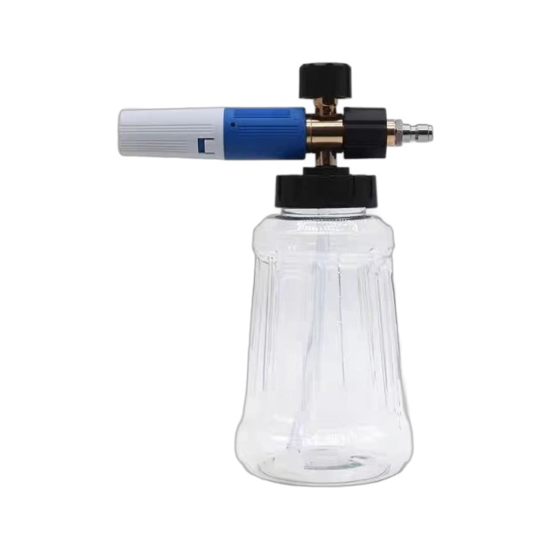 Factory transparent PA pot cleaning machine car wash foam pot high pressure water gun watering pot 1000ML foam watering pot wholesale
