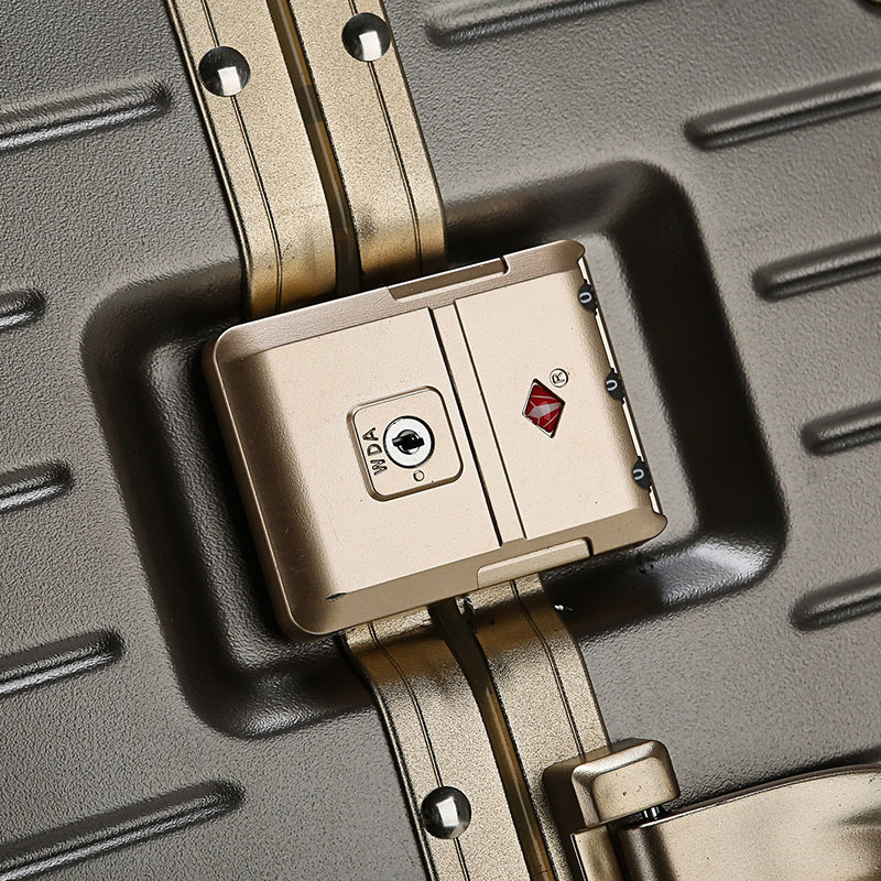 Trolley case accessories lock repair small flat frame customs combination lock gold lock replacement luggage lock buckle parts