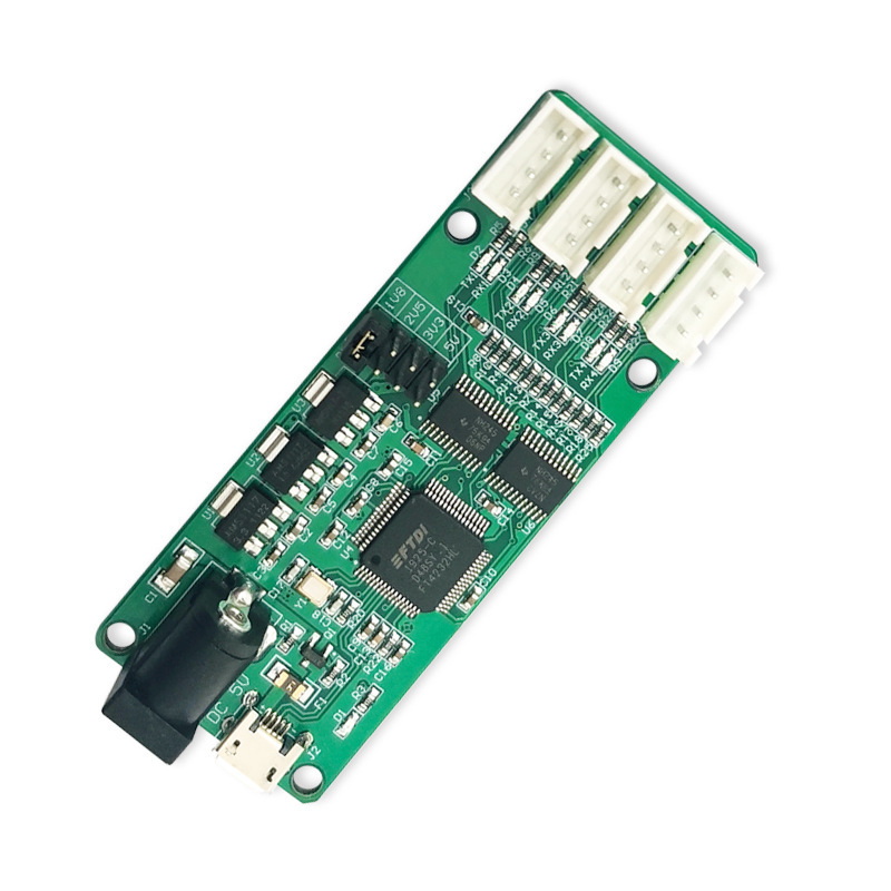 USB to 4-way TTL module four-way high-speed UART serial port module LC-FT4232-4TTL