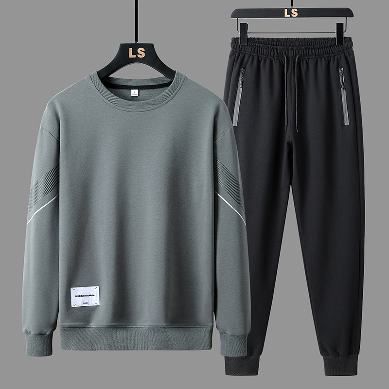 2023autumn Spring and Autumn new sports suit men's fashion sweater handsome comfortable fashion brand fashion two-piece suit