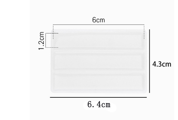 Hairpin Silicone Mold Homemade Distinctive diy Hairpin Girly Temperament Hairpin Geometric Dripping Mold