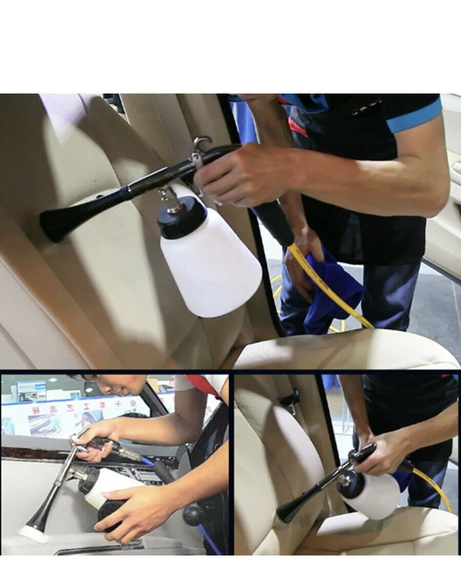 Car interior cleaning gun dust blowing gun tornado portable blowing foam gun