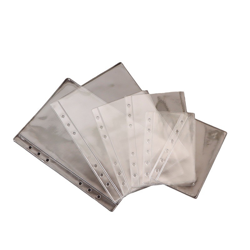 a5a6a7 loose-leaf storage bag notebook refill 6-hole loose-leaf book transparent accessories Journal Storage book in stock