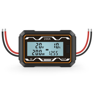 DC power meter voltmeter ammeter power meter tester 100A 150A 20AA