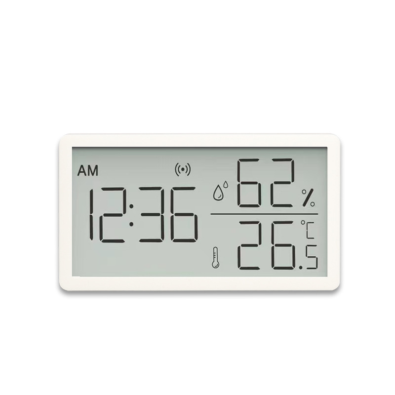 0120 0121 new minimalistic high-definition screen home temperature and humidity meter