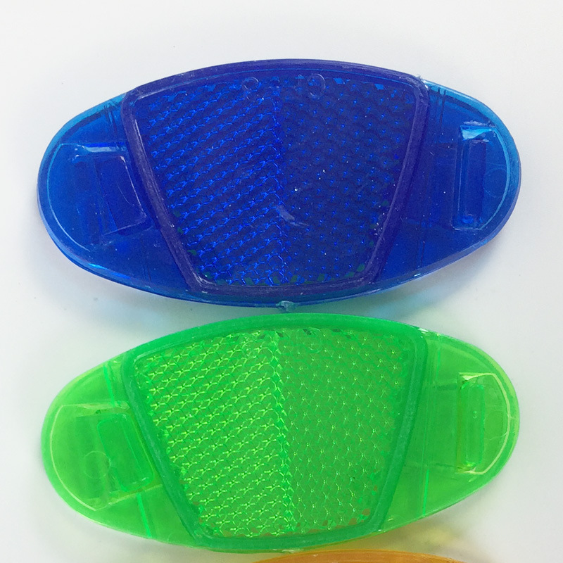 Factory special bicycle reflective spoke rear light reflective warning light children's stroller decorative color wheel film
