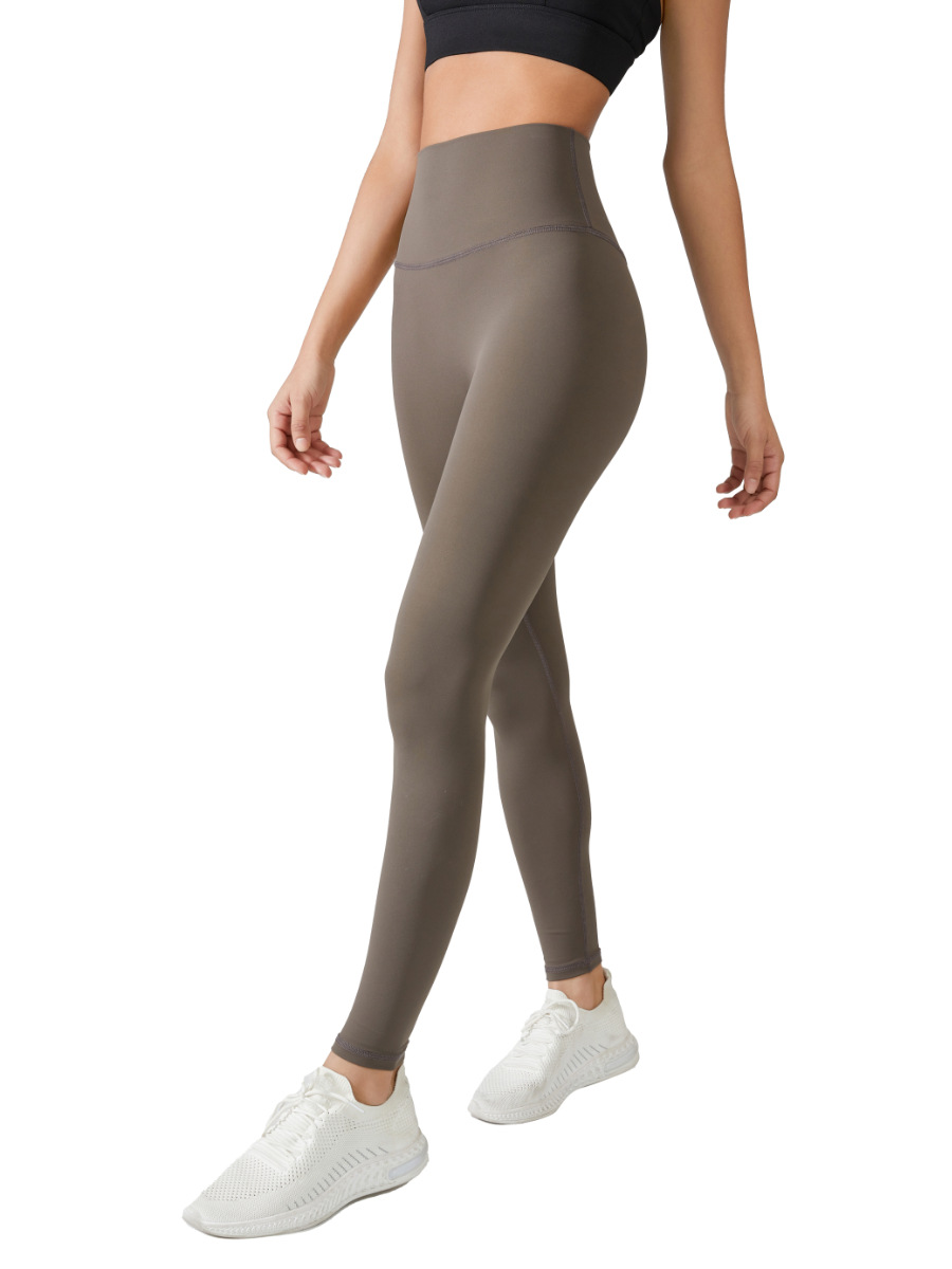 New No Size Yoga Pants High Elastic Breathable Naked High Elastic Slim-Fit  Tight Sports Pants