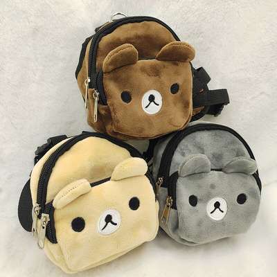 Pet dog backpack out portable backpack Teddy dog snack bag cute puppy bag in stock