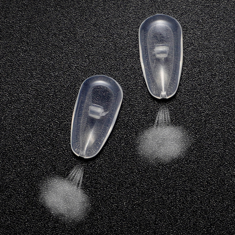 Silicone Non-slip Nose Pad Airbag Nose Pad Silicone Glasses Nose Pad Air Cushion Glasses Holes Glasses Accessories Wholesale