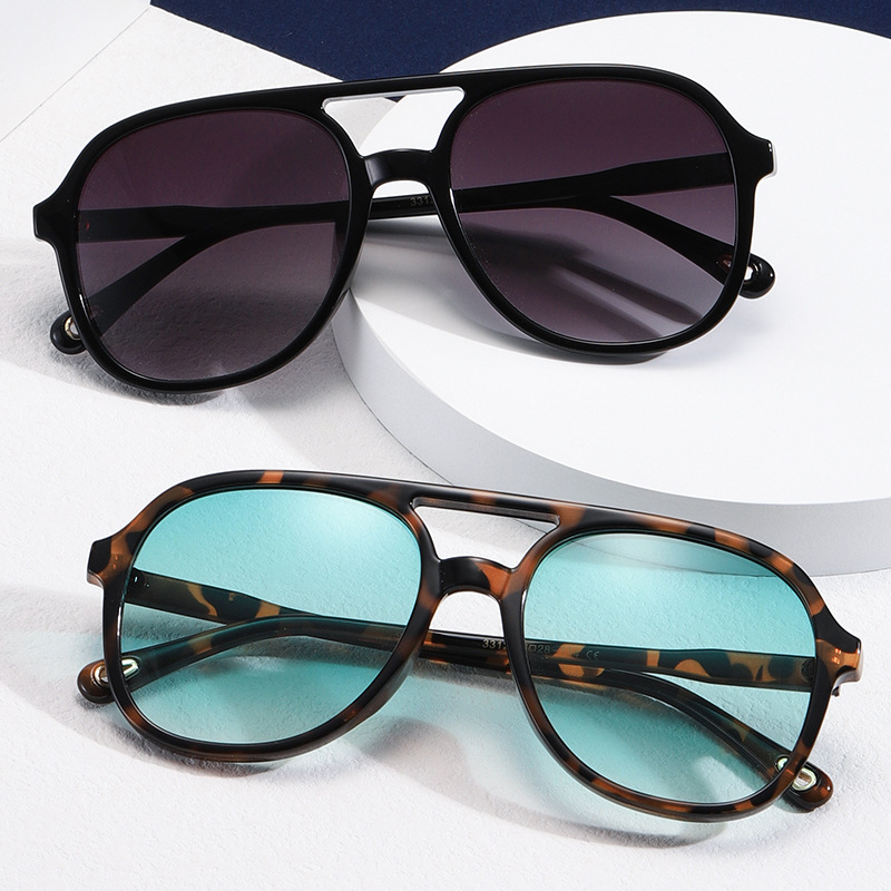 3312 double beam Retro pc sports goggles European and American sunglasses men and women sunglasses Amazon wholesale premium sense