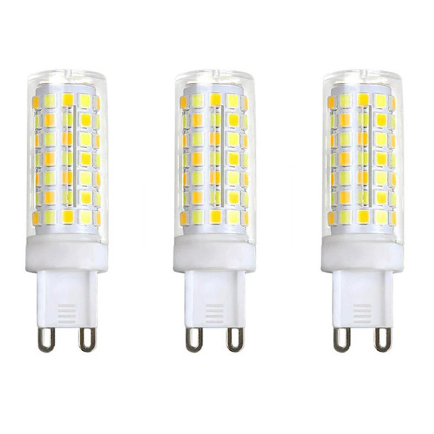 led lamp beads super bright pin g9 light source bulb strong light highlight household bulb 220V three-color light changing energy-saving lamp