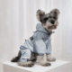 Cross-border Pet New Dog Four-leg Raincoat Cat and Dog Universal Waterproof Reflective Clothes Open Traction Mouth Raincoat