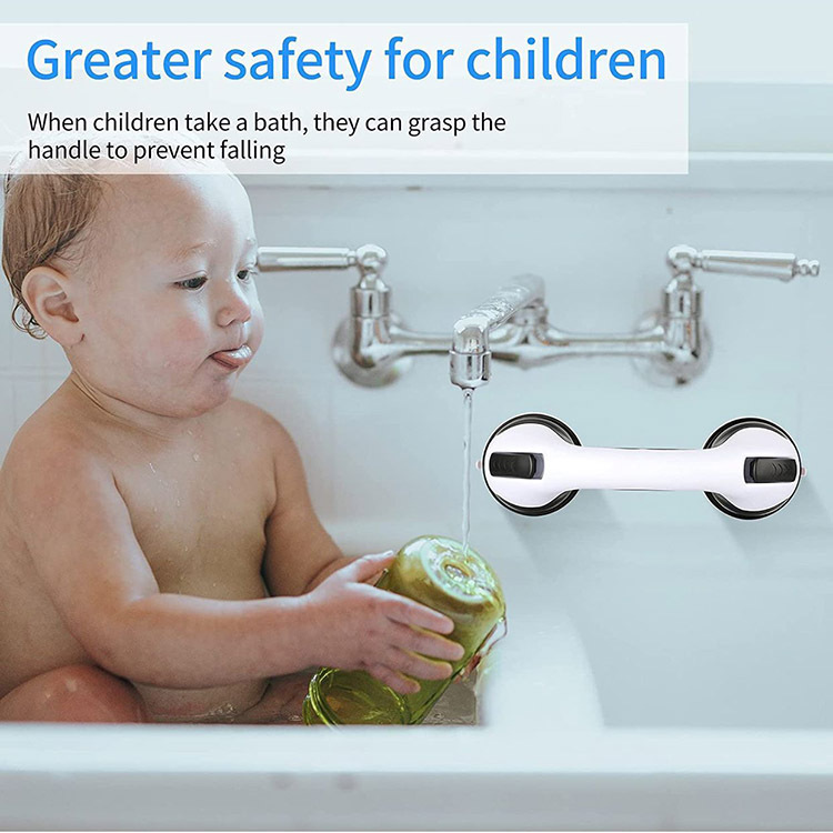 Cross-border manufacturers TV bathroom armrest bathroom strong suction cup handle elderly children armrest drop-resistant handle