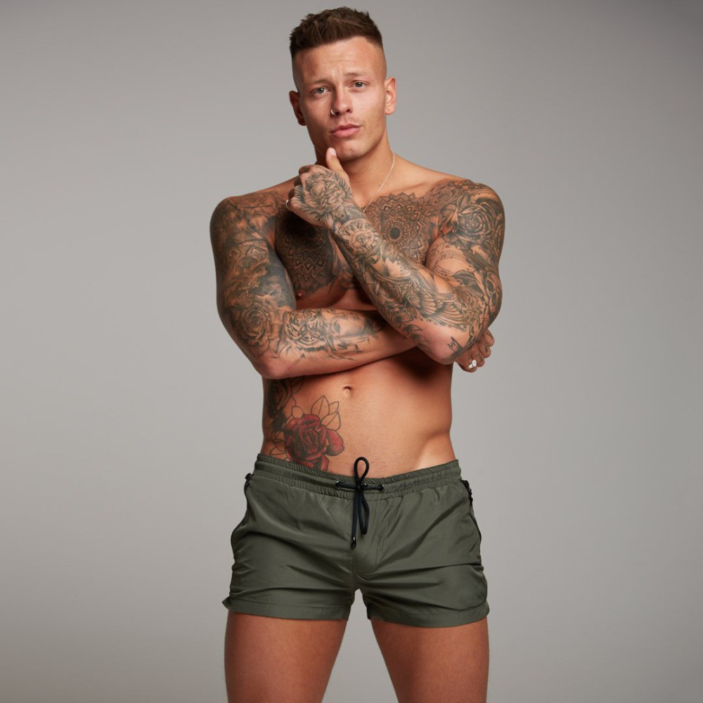 European and American men's sports shorts casual pants men's outdoor fitness sportswear foreign trade explosions casual pants liner men's pants