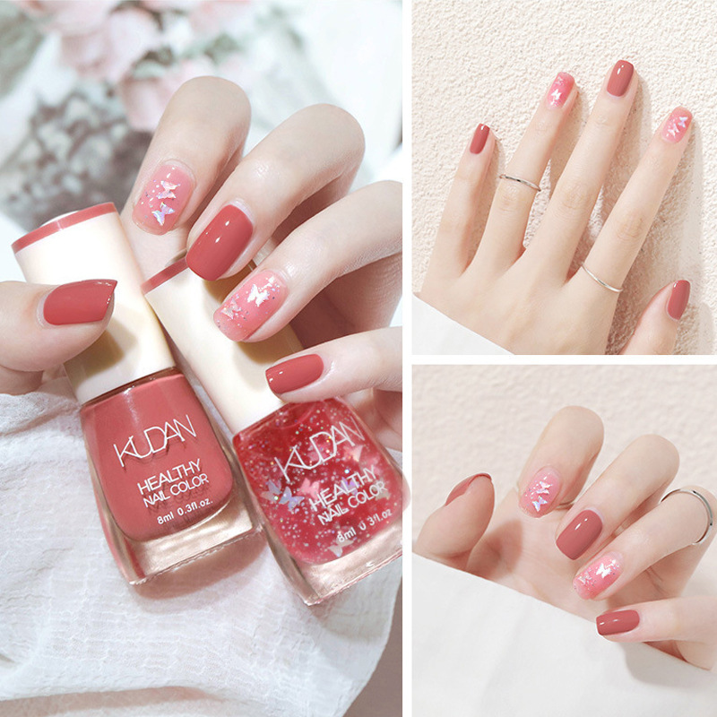Cooldan nail polish long-lasting baking-free non-peeling waterproof quick-drying white non-tearing cross-border live nail polish wholesale