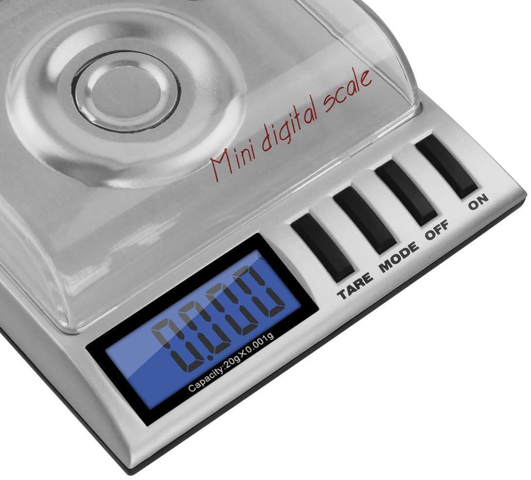 Electronic scale household food weighing mouth red powder laboratory electronic analysis scale 0.001 mg weighing powder platform scale