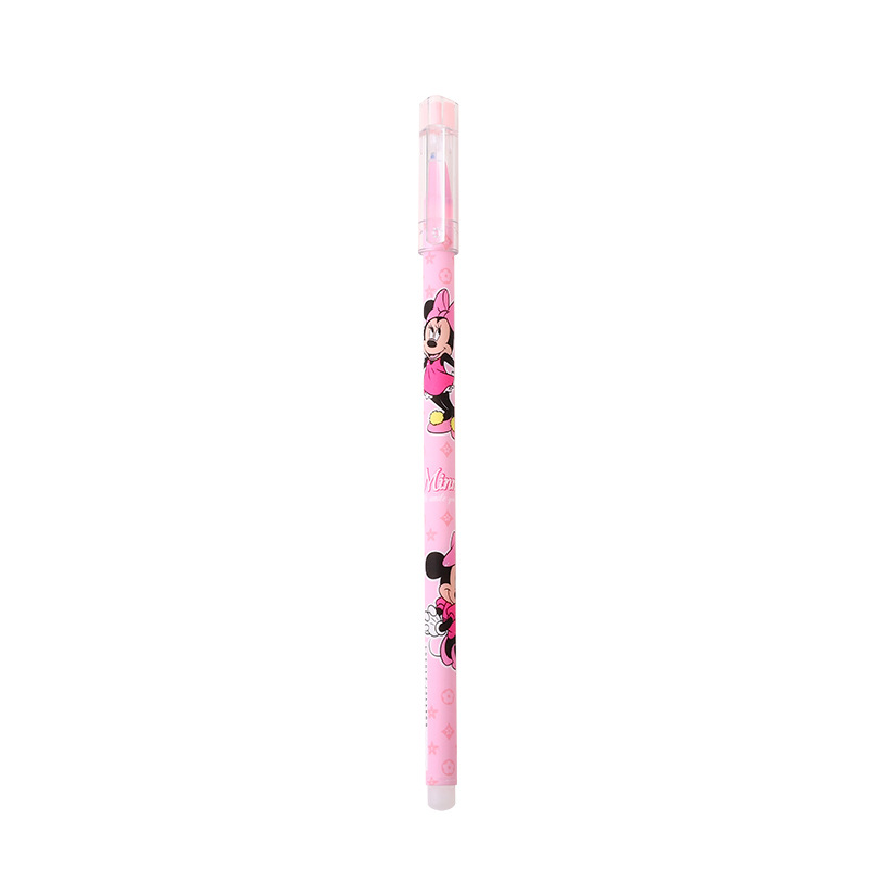 New cartoon straight rod Erasable Gel Pen cute high color value hot erasable fountain pen student stationery wholesale
