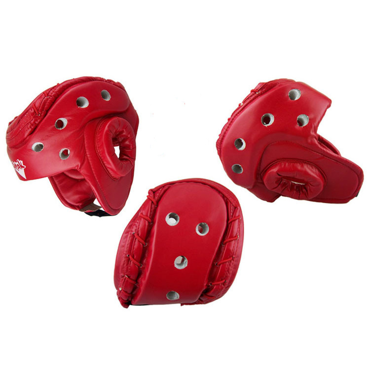 ATAK taekwondo protective gear adult children head protection red and blue helmet training special sanda boxing helmet wholesale