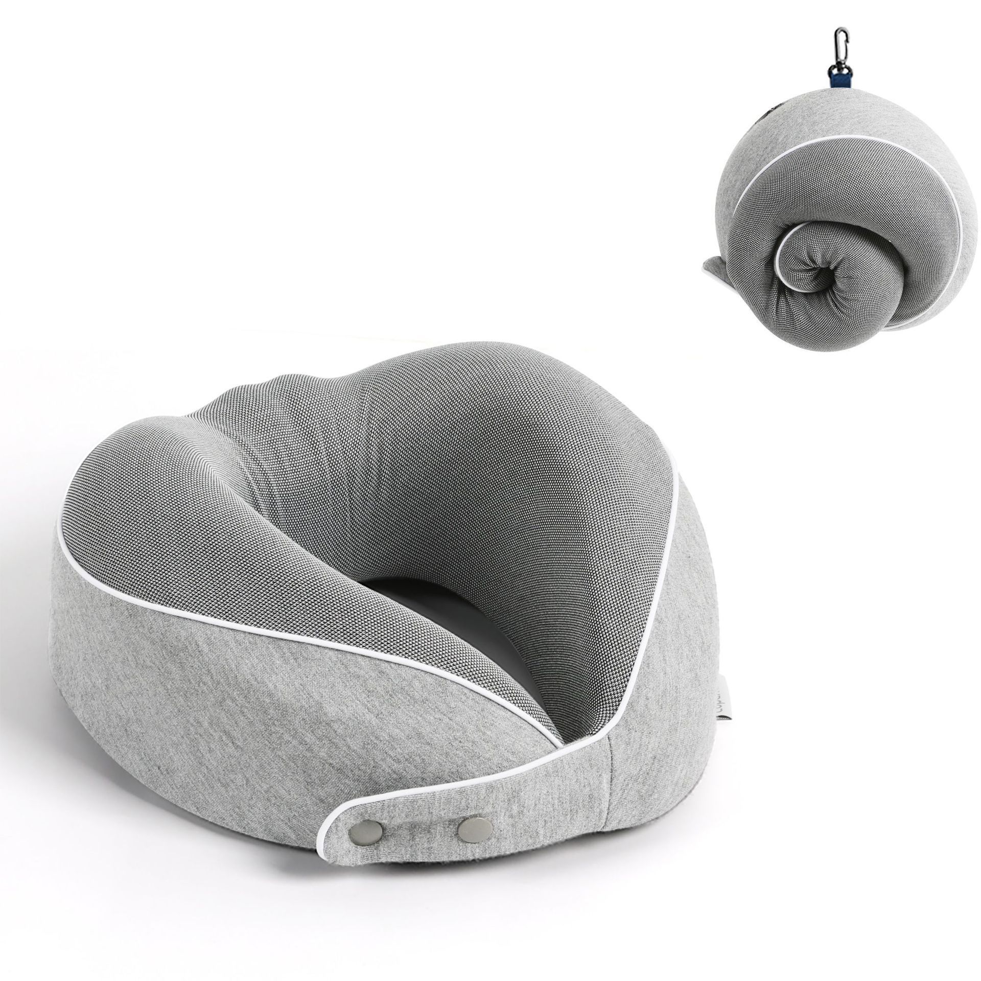 Cross-border Hot Selling U-shaped pillow memory foam neck pillow slow rebound travel pillow aircraft pillow portable cervical pillow