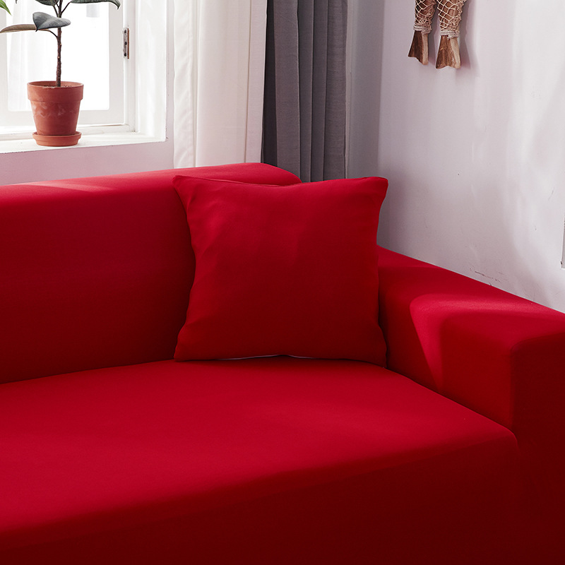 Full-Color Four-Season Universal Milk Silk Elastic Sofa Cover Full Surround Universal Sofa Cover Set Live Streaming Wholesale