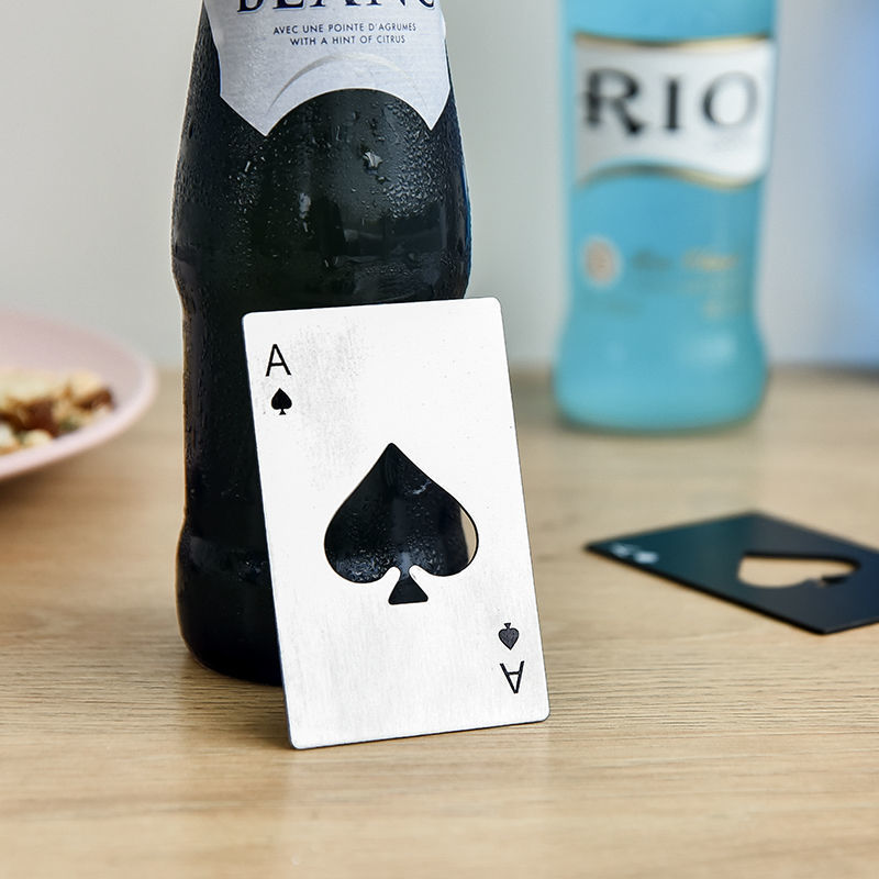 Beer Poker Bottle Opener Personalized Creative Portable Restaurant Restaurant Home Beer Bottle Opener Hotel Bottle Opener