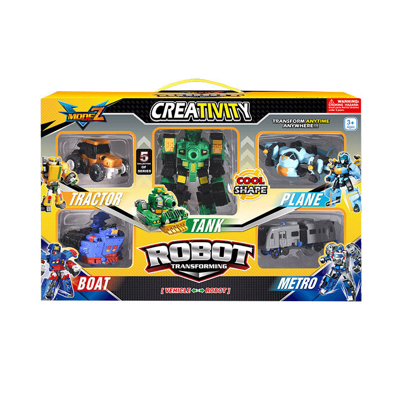Children's battle transformation robot mecha Super variable Ares model cartoon boy big toy Boxed Wholesale