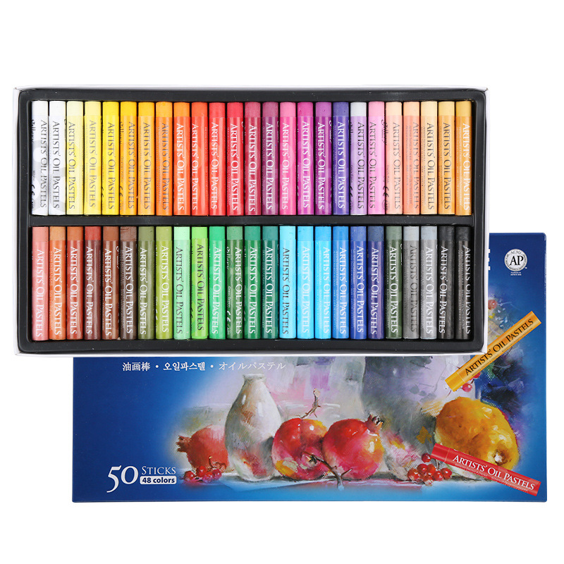 Korea Ally Academy Grade Oil Painting Stick MUNGYO 50 Color 25 Color 12 Color Student Soft Crayon MOPS