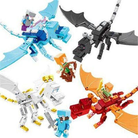 Explosions Compatible with Lego Blocks My World Organs Cave Village Boys Assembled Educational Children's Toy Gift