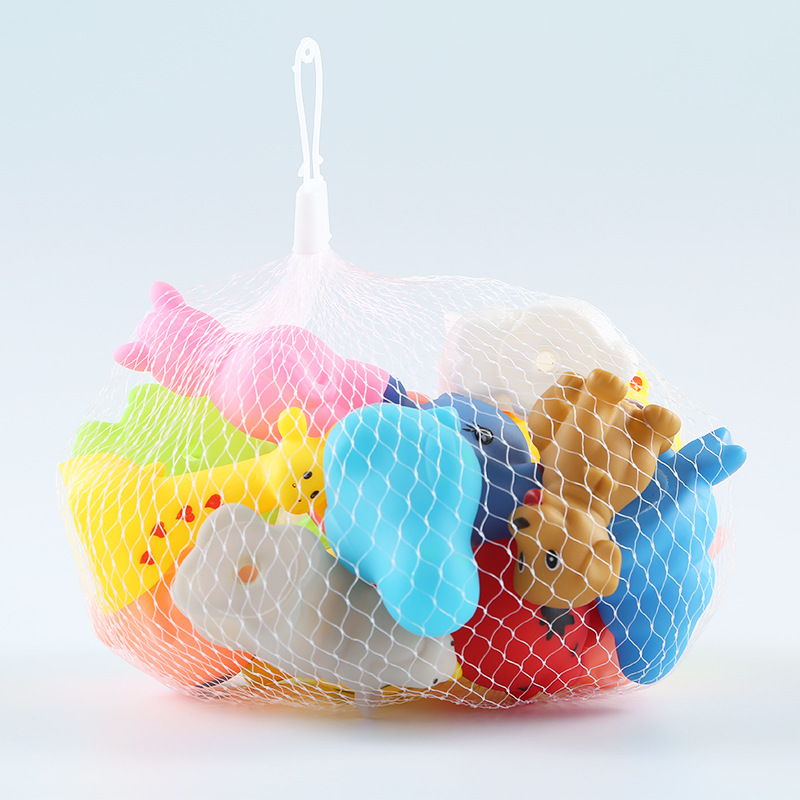 Baby Baby Baby bath bath water spray small animal yellow duck pinch toy