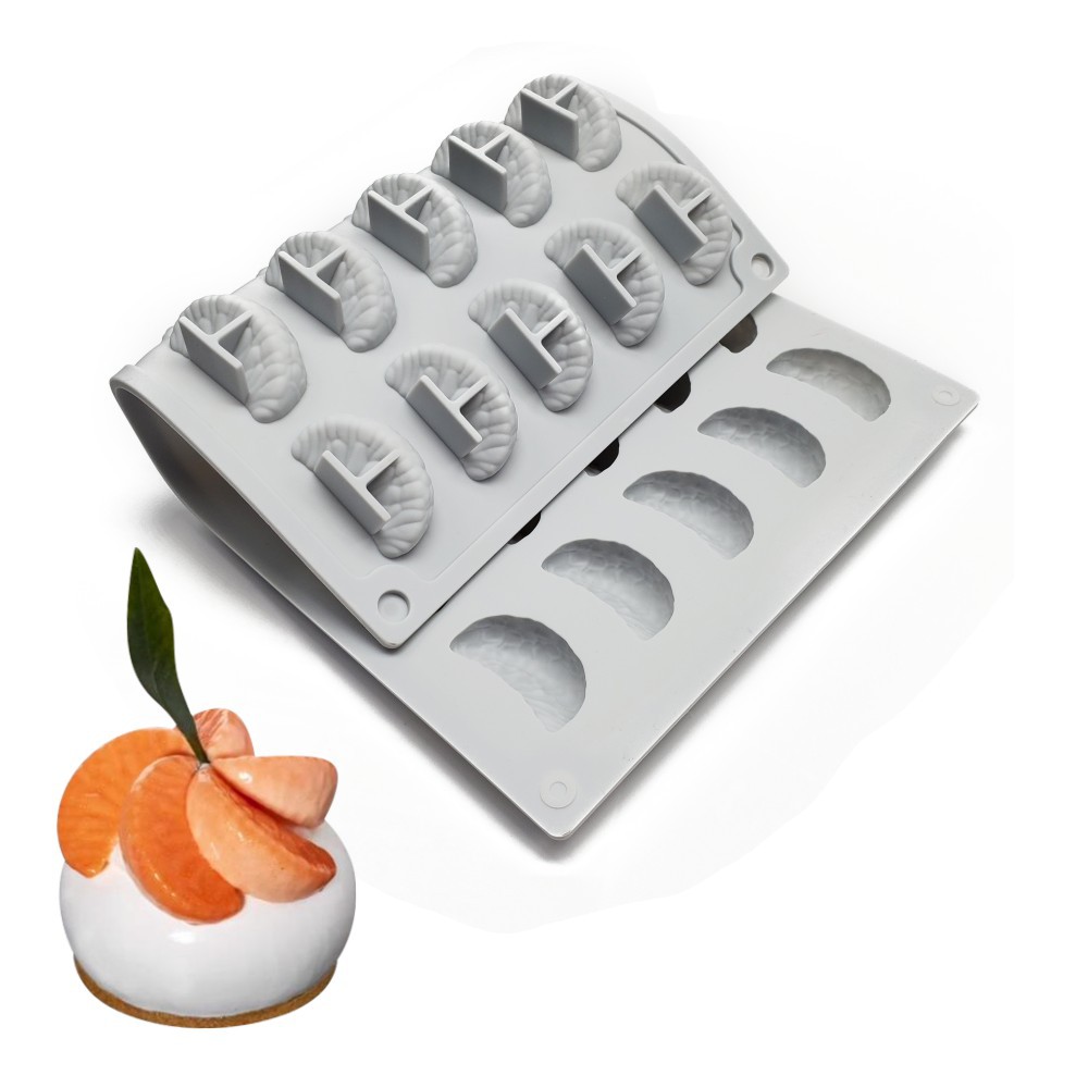 Simulation three-dimensional dew chestnut raspberry mousse silicone mold diy peanut baking French dessert cake supplies