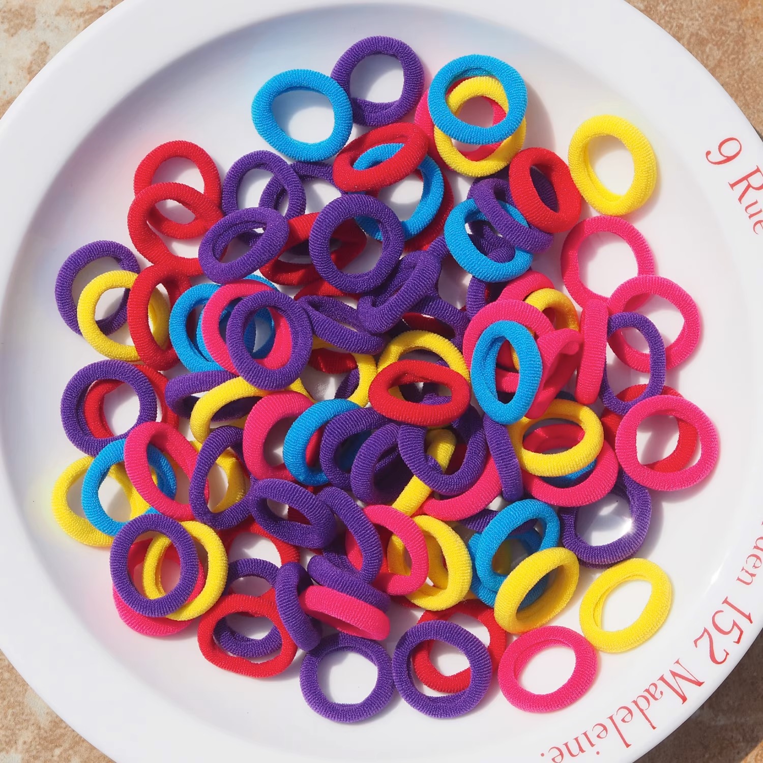 Children's Rubber Band Baby Hair Band Tie Hair Small Rubber Band Towel Ring Does Not Hit Hair Elastic Good Girls Small Pull Head Rope