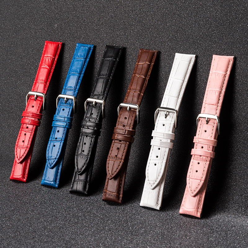 Spot cowhide leather quick release replacement Samsung Xiaomi Huawei GT/GT2 leather watch strap pin buckle watch strap